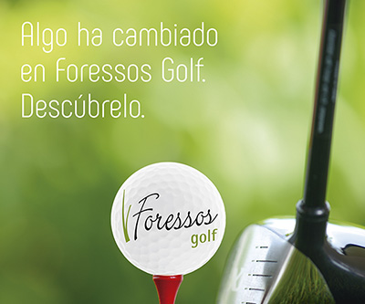 Cliente: Foressos Golf Acción: Piezas gráficas para presencia en Feria Internacional del sector. Cliente: Foressos Golf Acción: Piezas gráficas para presencia en Feria Internacional del sector.